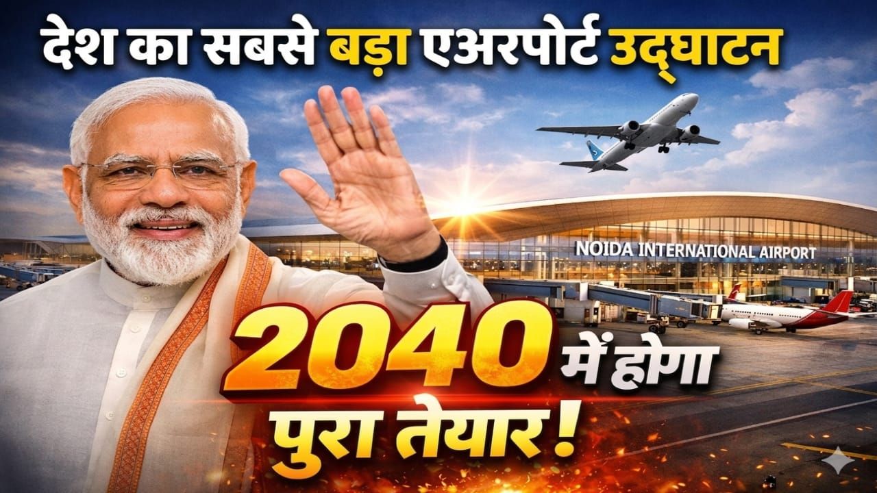 2040 तक बनेगा एशिया का सबसे बड़ा एयरपोर्ट